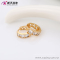 90373 Precio promocional Moda chapado en oro Los últimos diseños de joyería Pendientes para mujer Joyas de oro